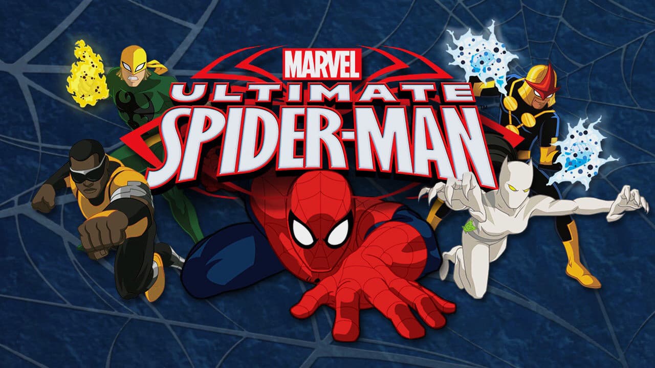 Marvel's Ultimate Spider-Man — backdrops with title 1