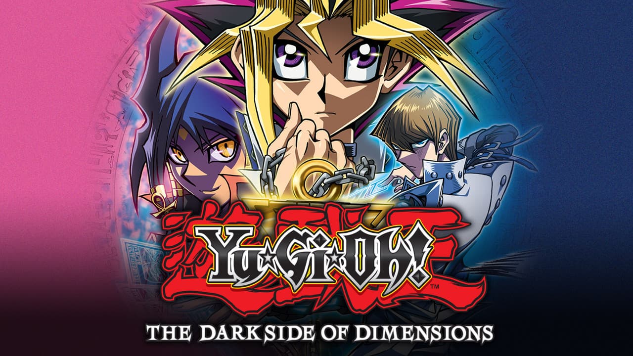 Yu-Gi-Oh!: The Dark Side of Dimensions — backdrops with title 2