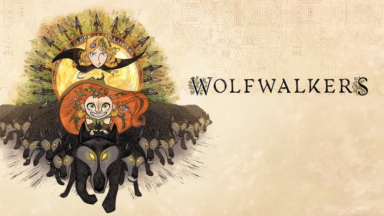 Wolfwalkers — backdrops with title 2