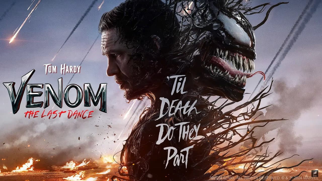 Venom: The Last Dance — backdrops with title 3