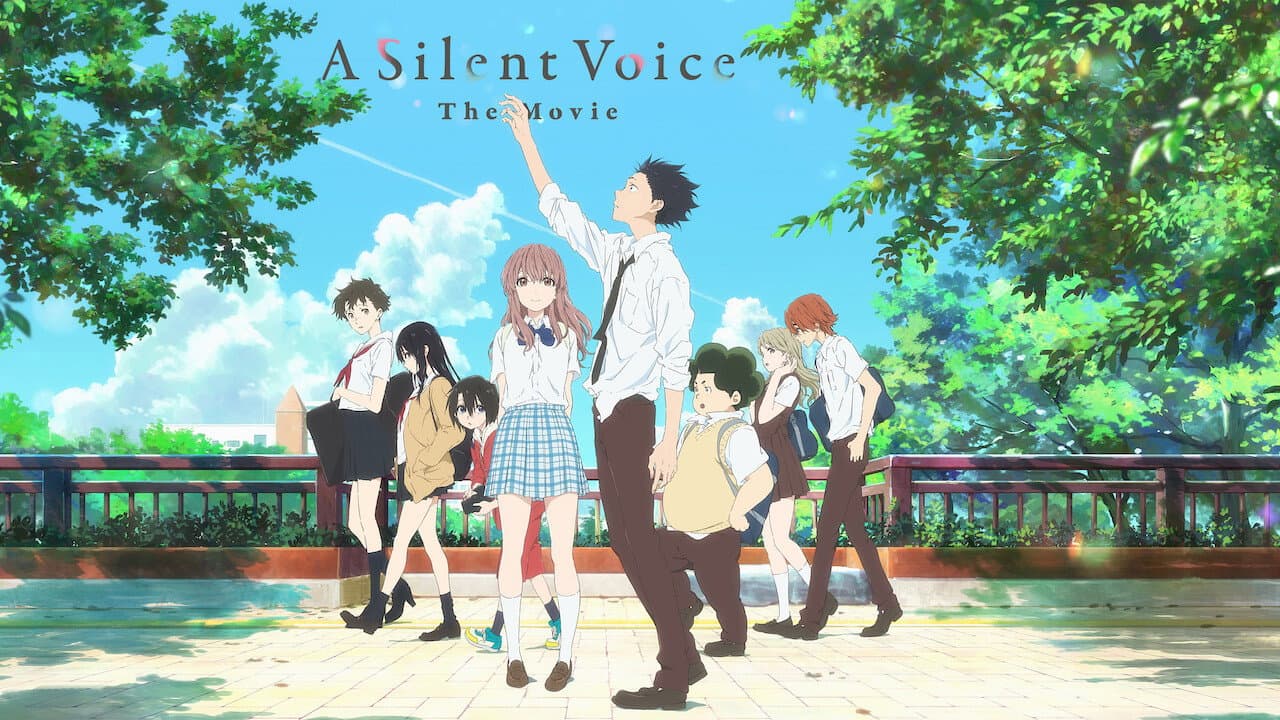 A Silent Voice: The Movie — backdrops with title 6