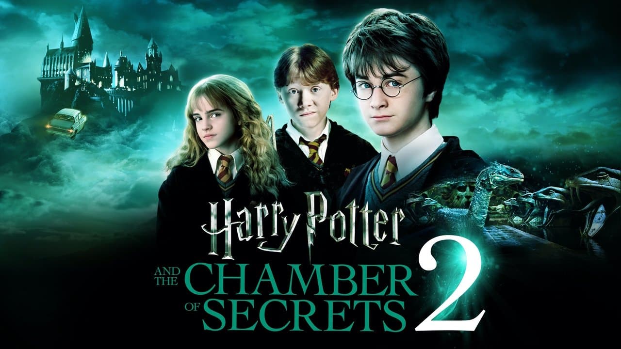 Harry Potter and the Chamber of Secrets — backdrops with title 5