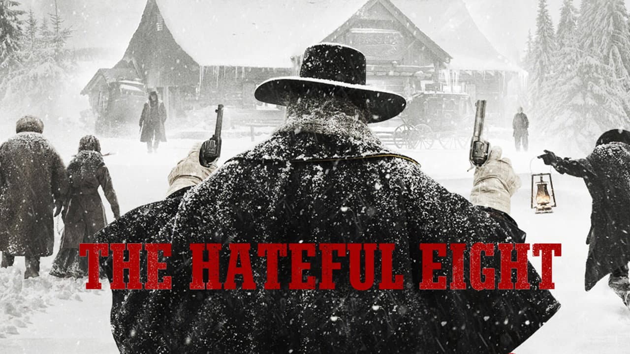 The Hateful Eight — backdrops with title 2
