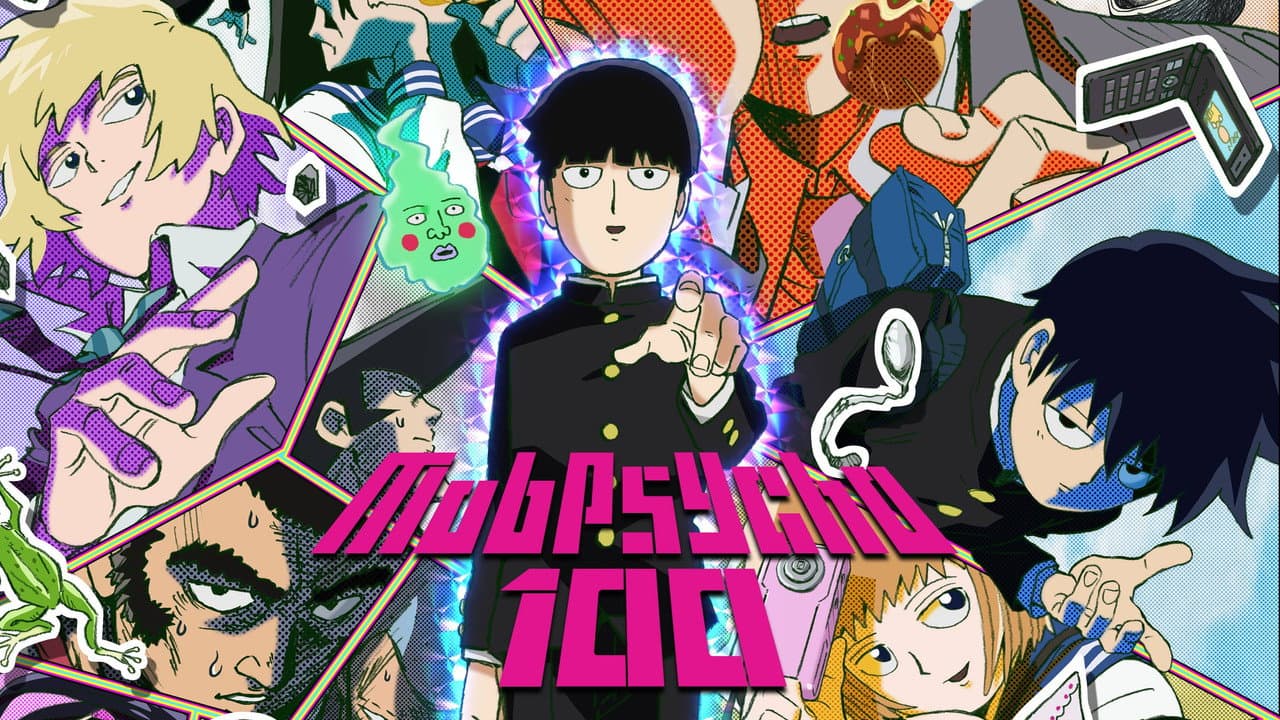 Mob Psycho 100 — backdrops with title 2