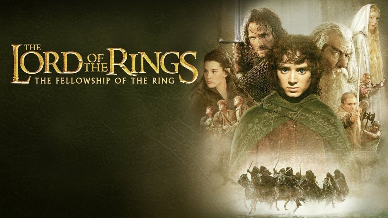 The Lord of the Rings: The Fellowship of the Ring — backdrops with title 2