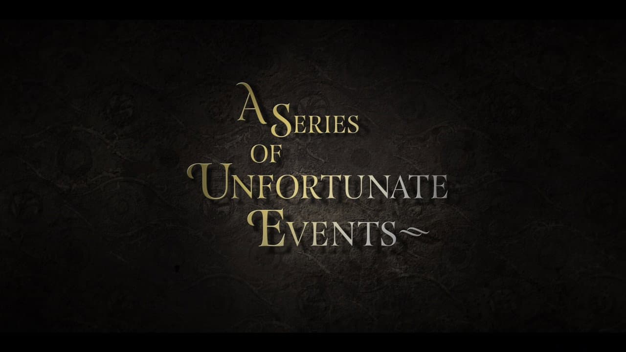A Series of Unfortunate Events — backdrops with title 3