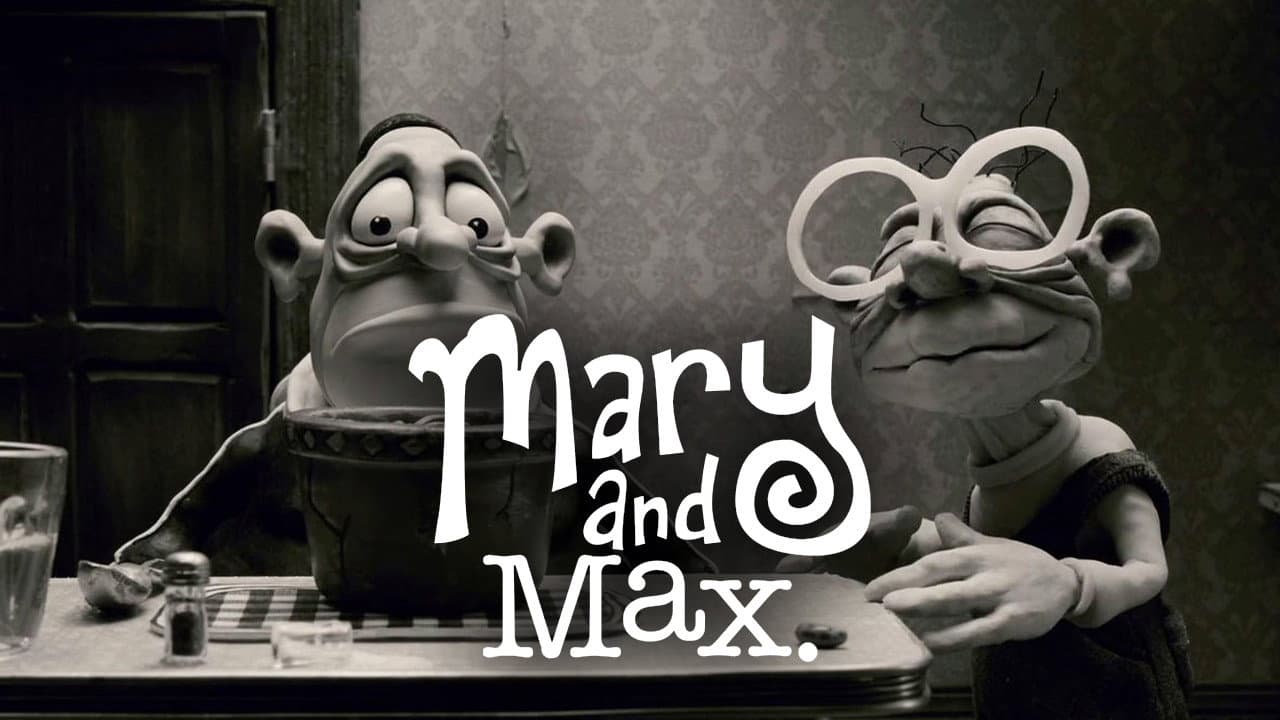 Mary and Max — backdrops with title 2