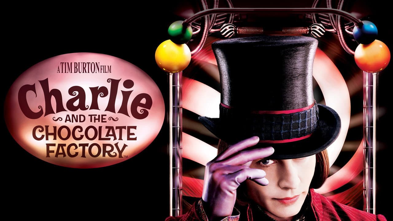 Charlie and the Chocolate Factory — backdrops with title 2
