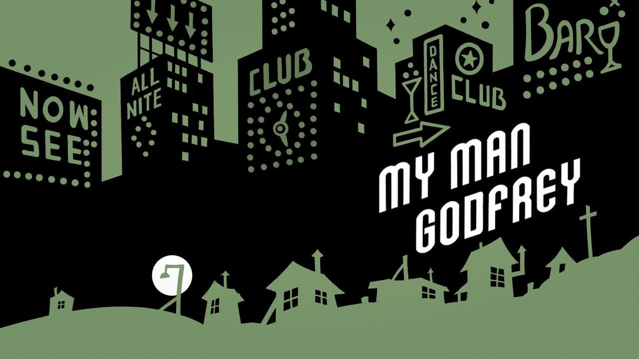 My Man Godfrey — backdrops with title 1