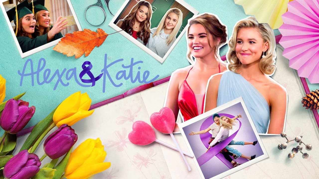 Alexa & Katie — backdrops with title 3