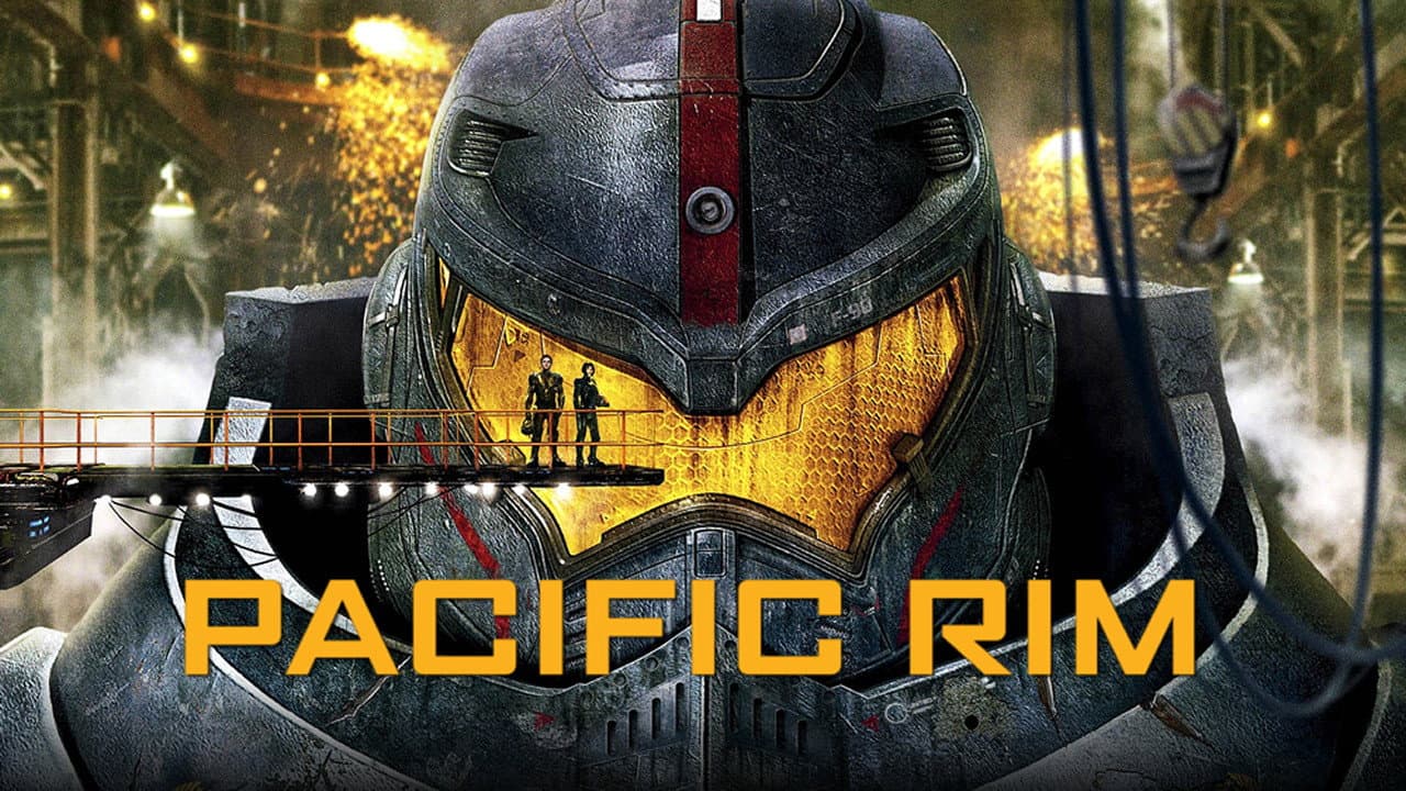Pacific Rim — backdrops with title 5