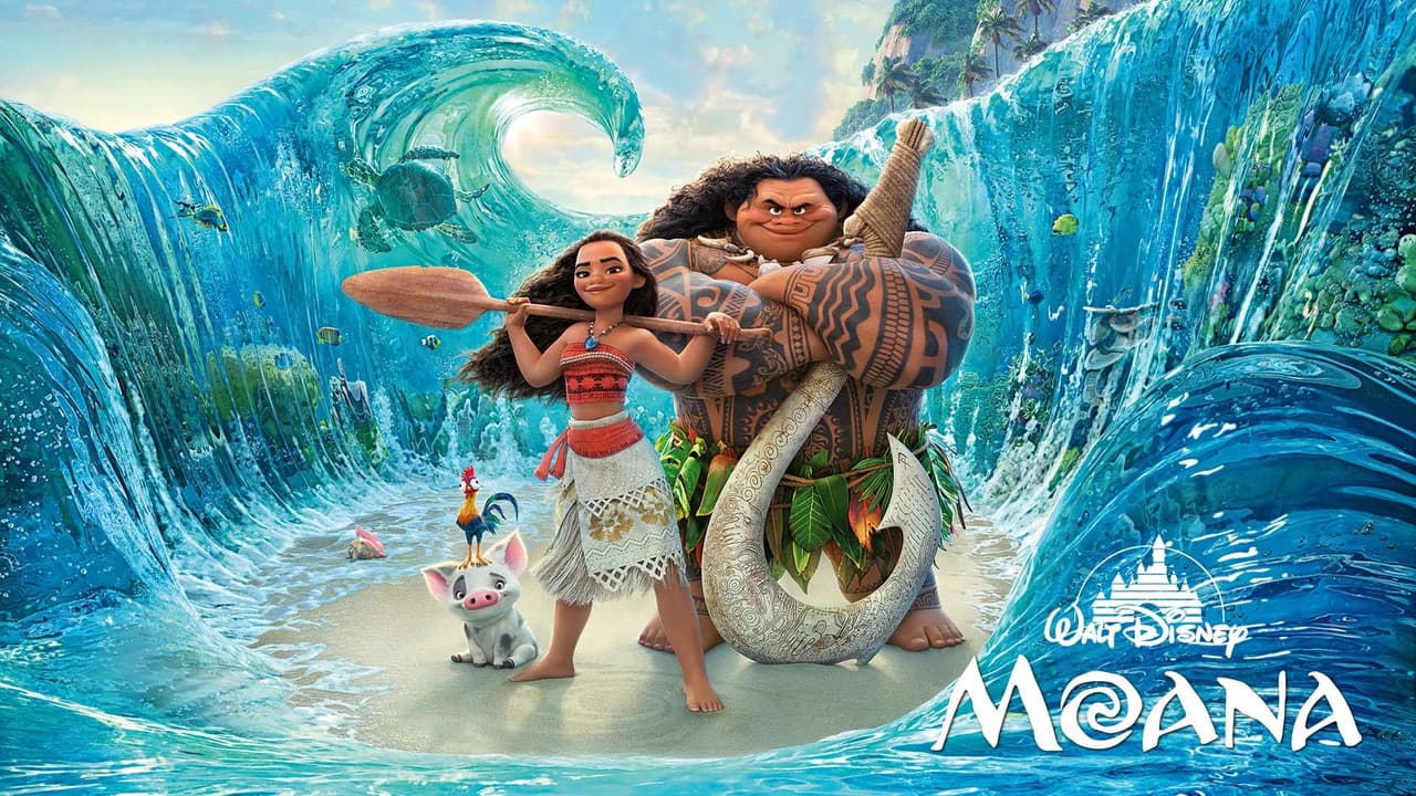 Moana — backdrops with title 3