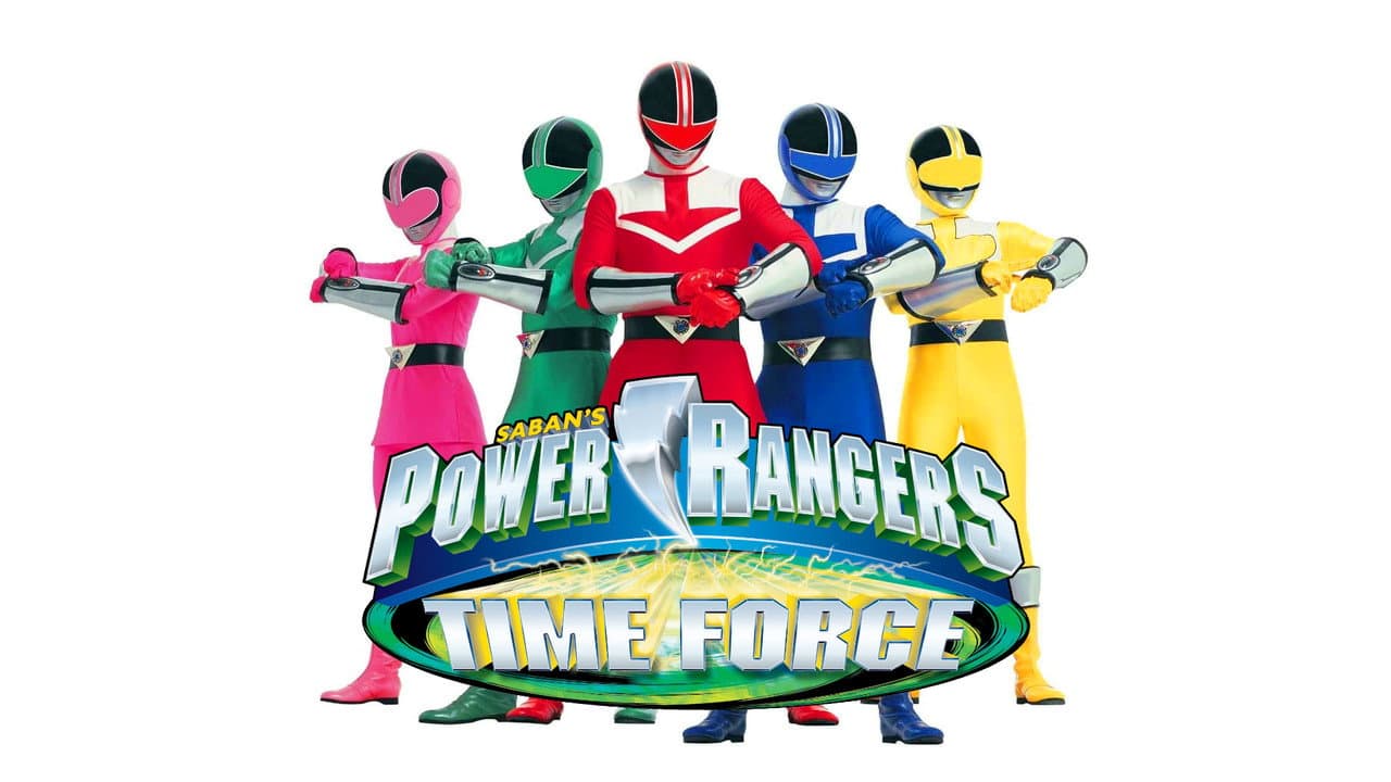 Power Rangers — backdrops with title 3