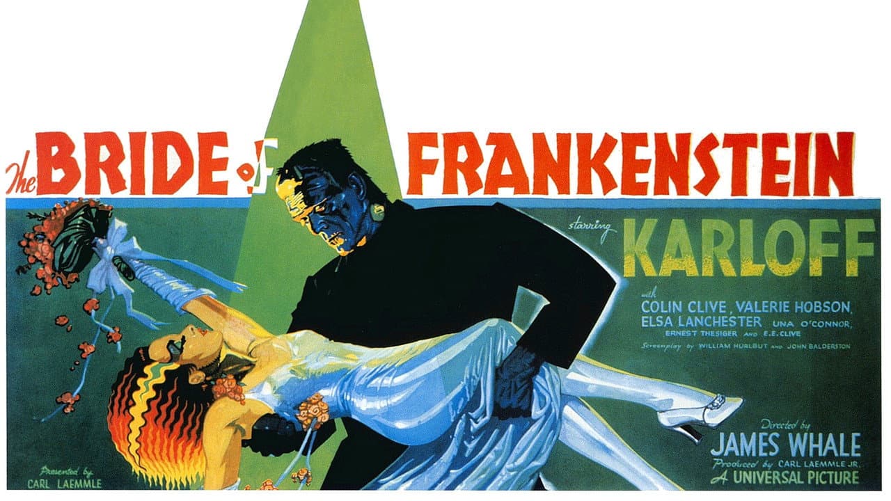Bride of Frankenstein — backdrops with title 3