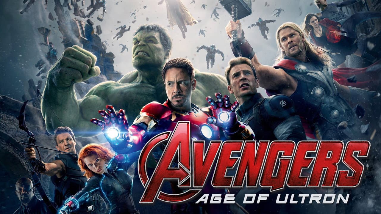 Avengers: Age of Ultron — backdrops with title 1