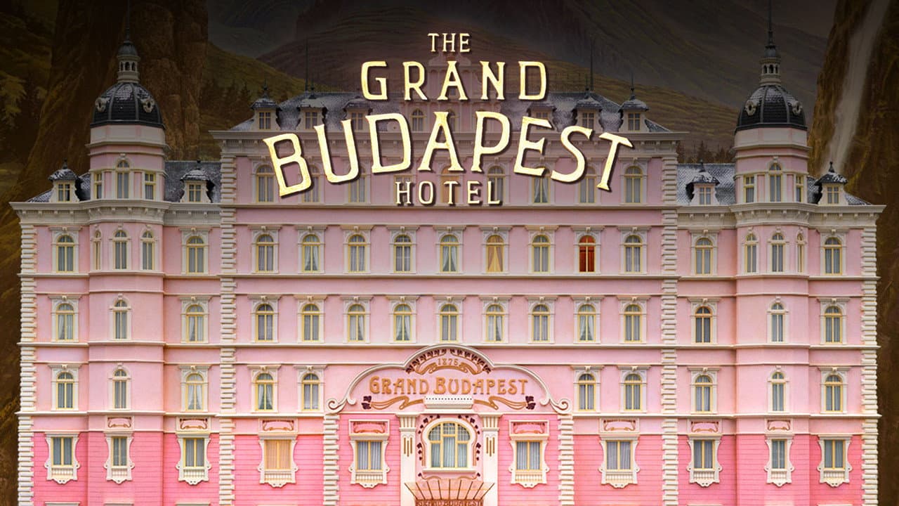The Grand Budapest Hotel — backdrops with title 5