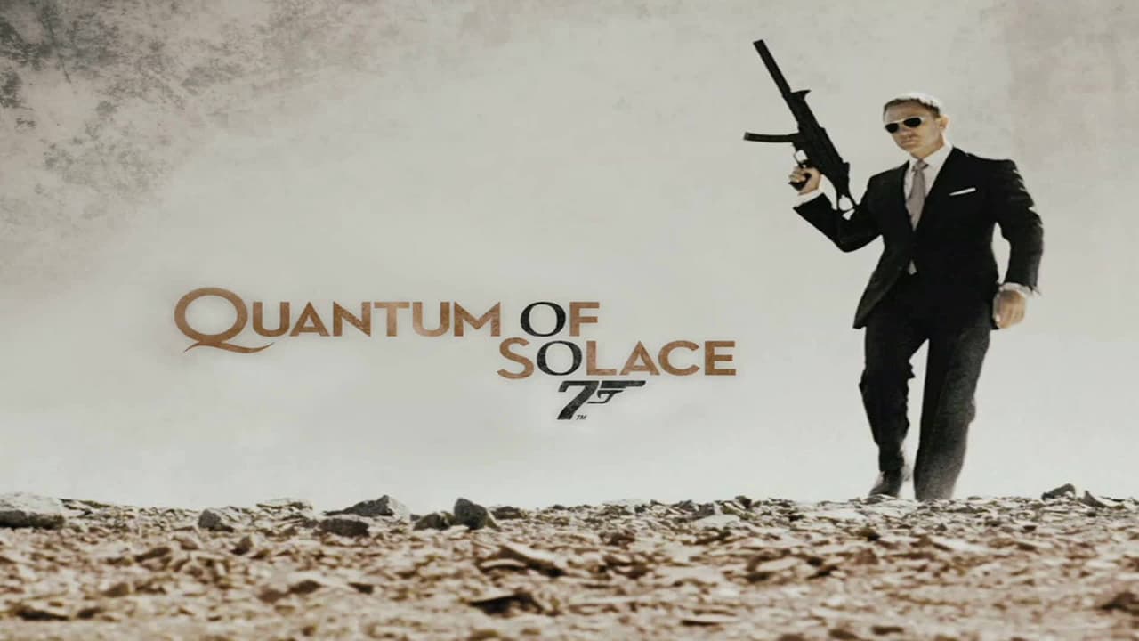 Quantum of Solace — backdrops with title 4