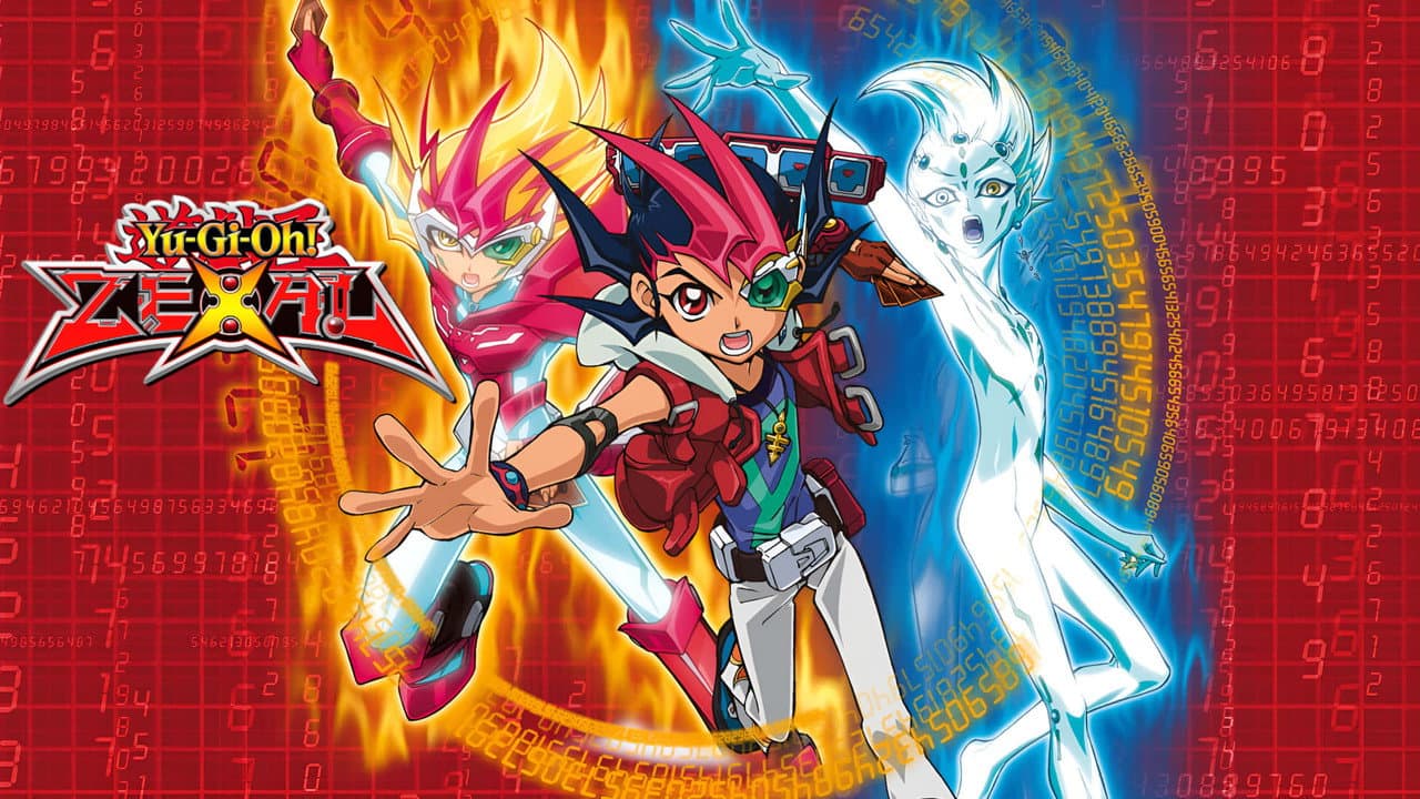 Yu-Gi-Oh! Zexal — backdrops with title 5