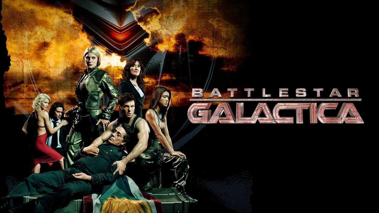 Battlestar Galactica — backdrops with title 4