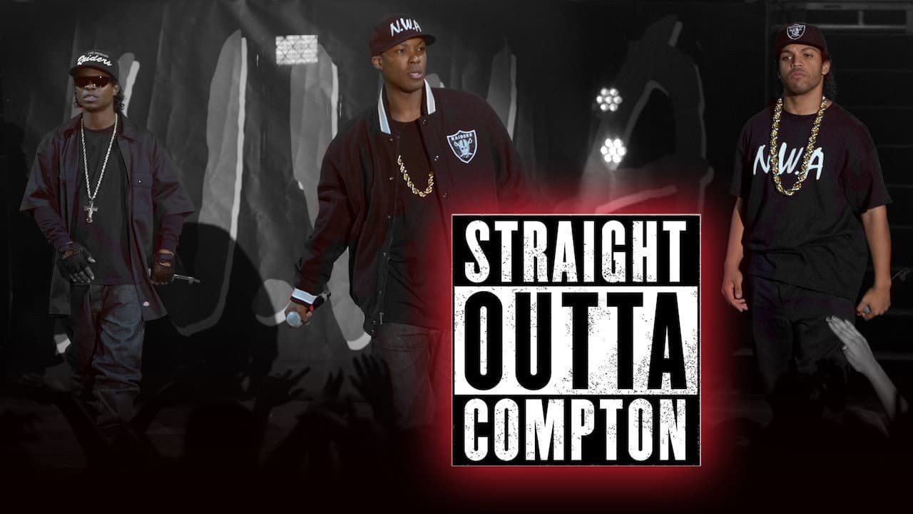 Straight Outta Compton — backdrops with title 5