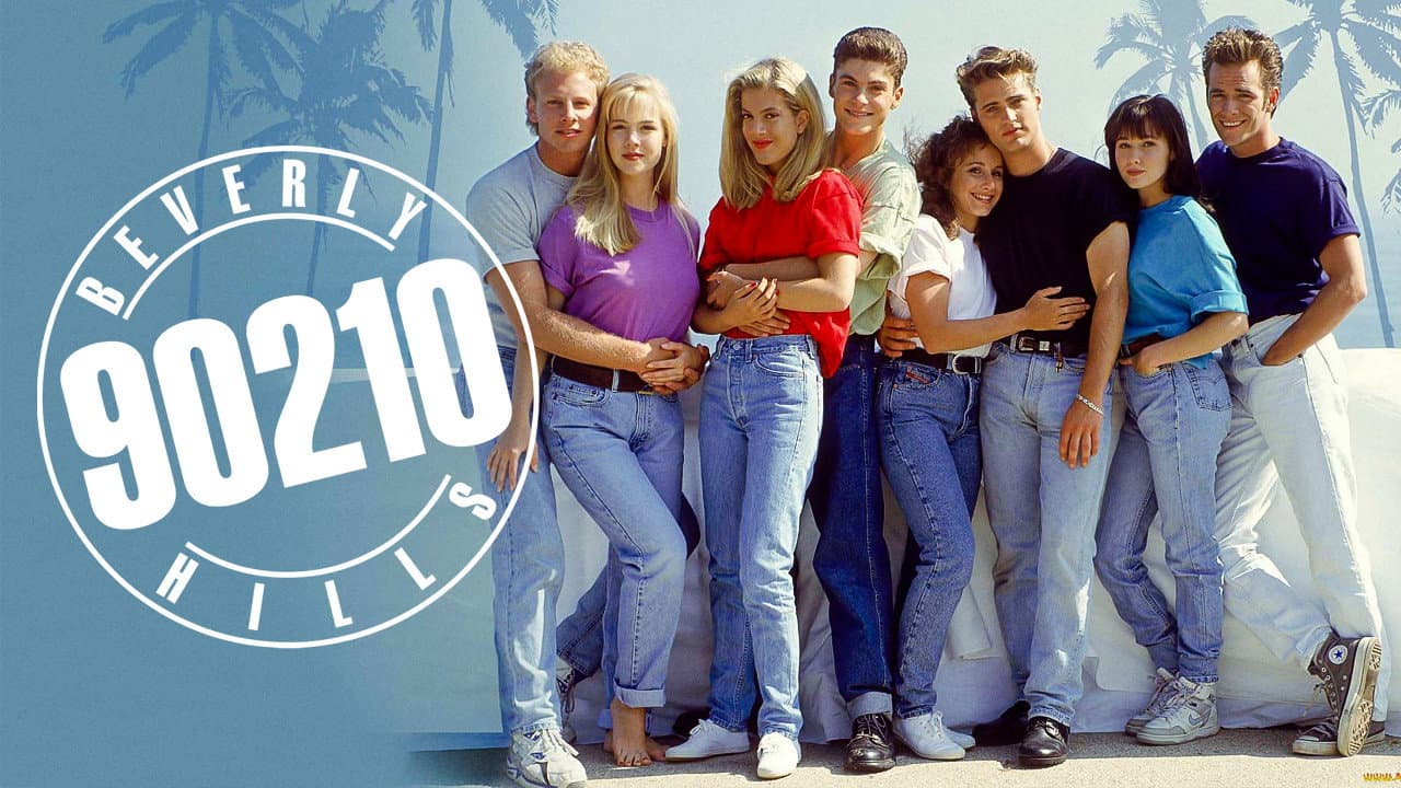 Beverly Hills, 90210 — backdrops with title 4