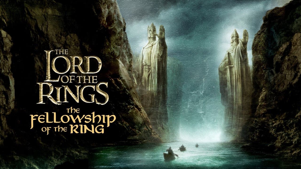 The Lord of the Rings: The Fellowship of the Ring — backdrops with title 3