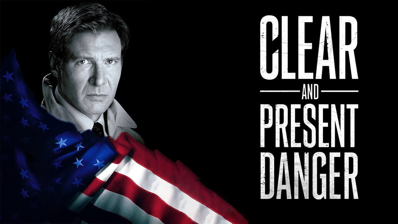 Clear and Present Danger — backdrops with title 1