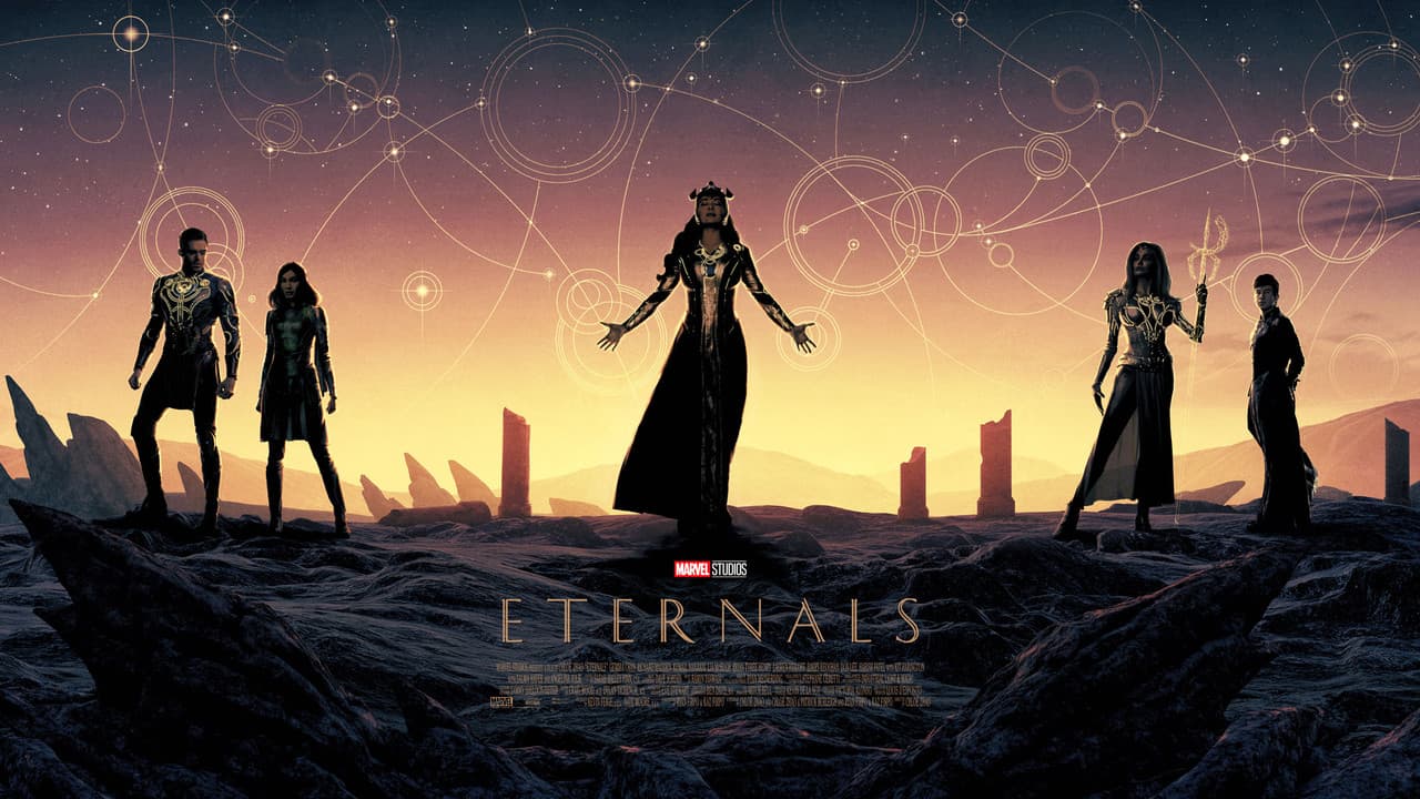 Eternals — backdrops with title 7