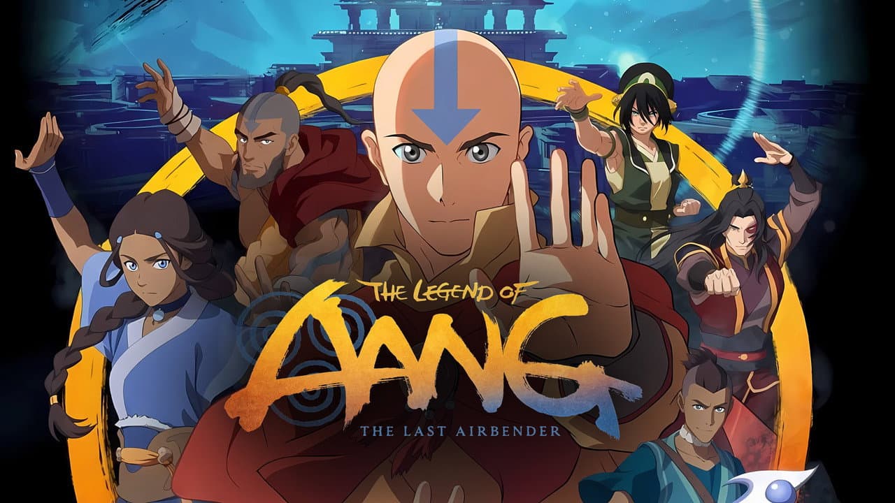 Avatar: Aang, The Last Airbender — backdrops with title 2