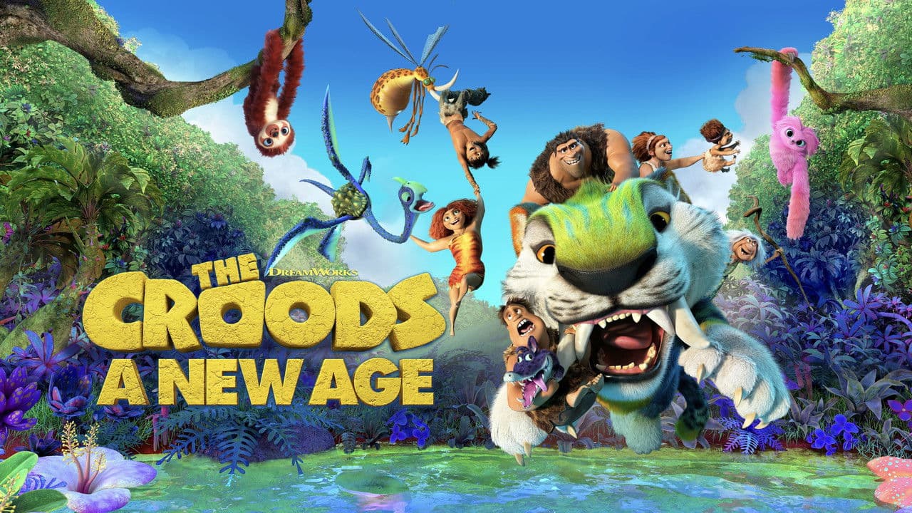 The Croods: A New Age — backdrops with title 1