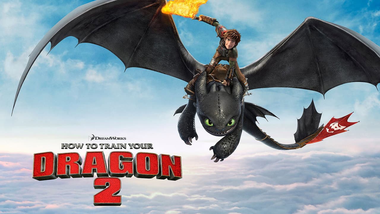 How to Train Your Dragon 2 — backdrops with title 5