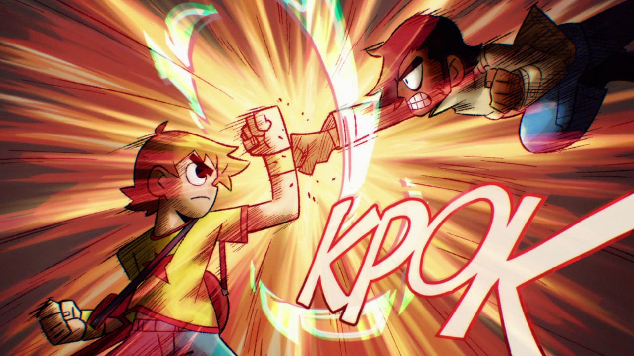 Scott Pilgrim Takes Off — backdrops 7
