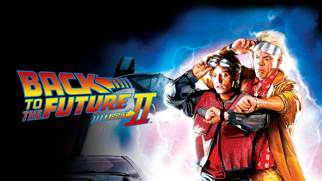 Back to the Future Part II — backdrops with title 5