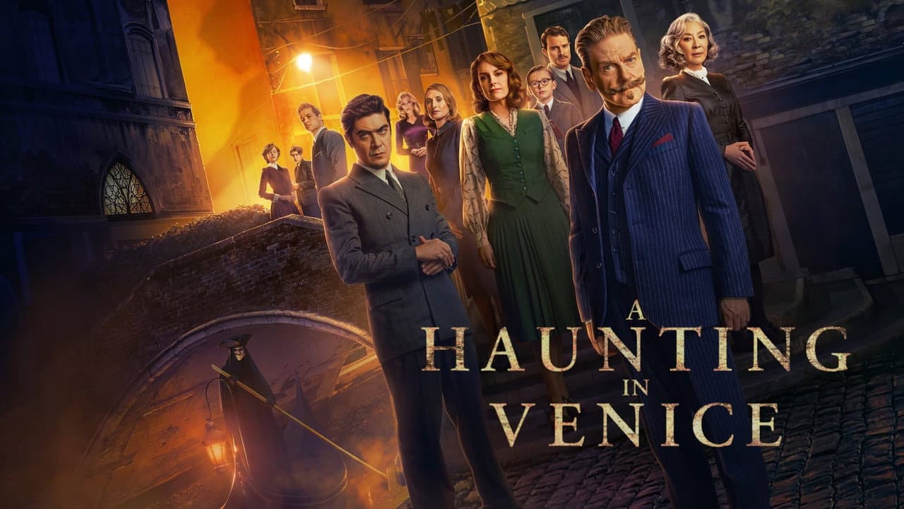 A Haunting in Venice — backdrops with title 4