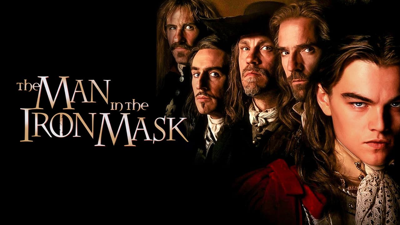The Man in the Iron Mask — backdrops with title 3