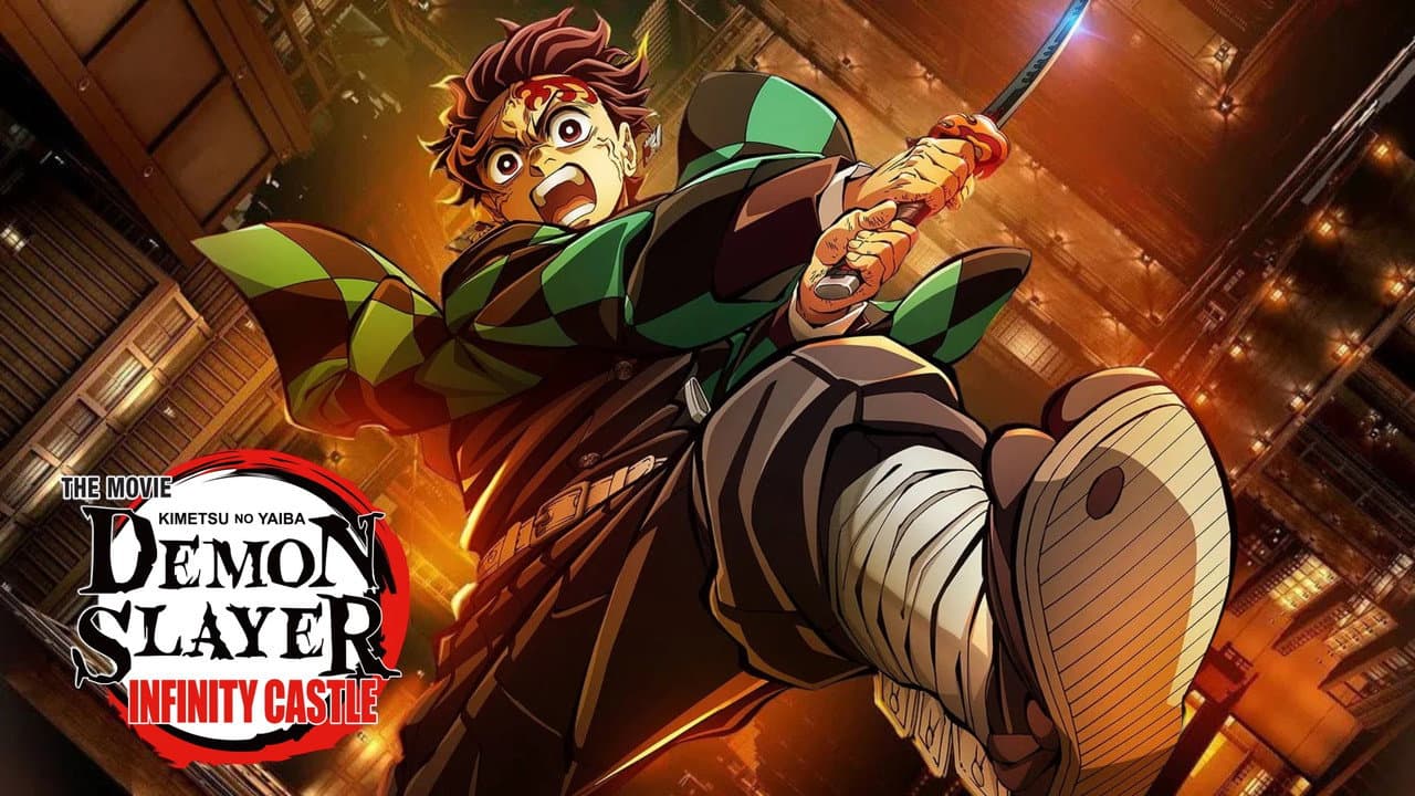 Demon Slayer: Kimetsu no Yaiba Infinity Castle — backdrops with title 3