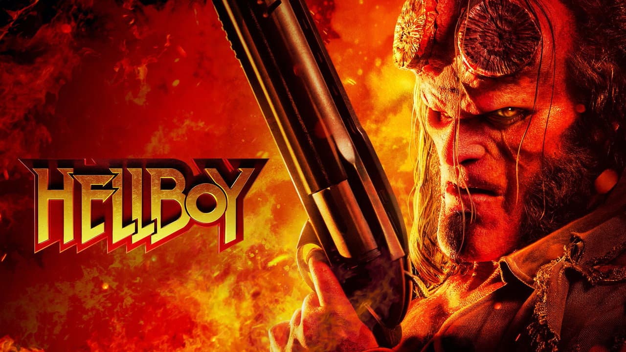 Hellboy — backdrops with title 2