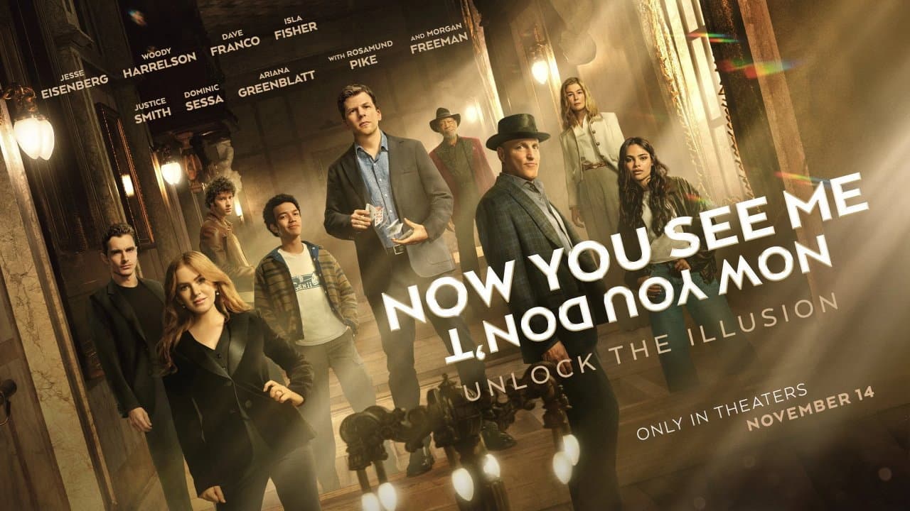 Now You See Me: Now You Don't — backdrops with title 2