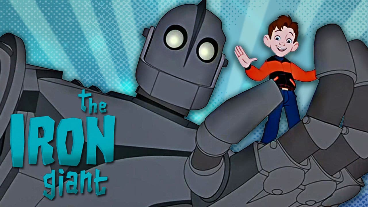 The Iron Giant — backdrops with title 2