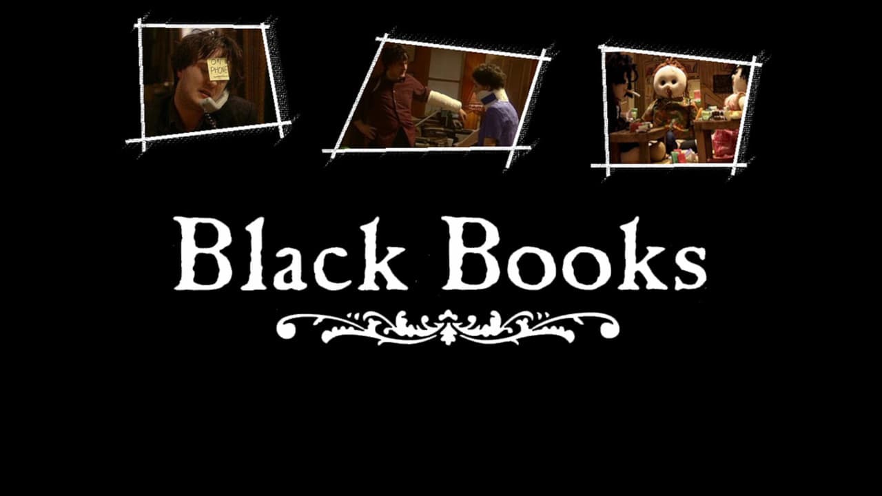 Black Books — backdrops with title 4