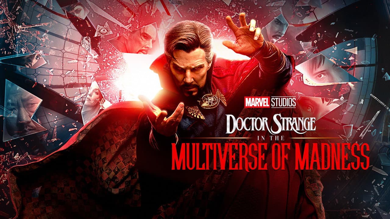 Doctor Strange in the Multiverse of Madness — backdrops with title 6