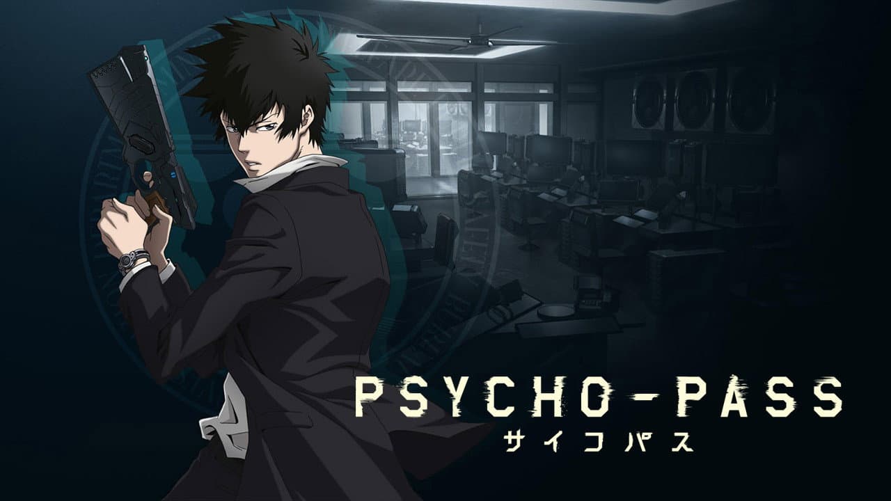 Psycho-Pass — backdrops with title 3