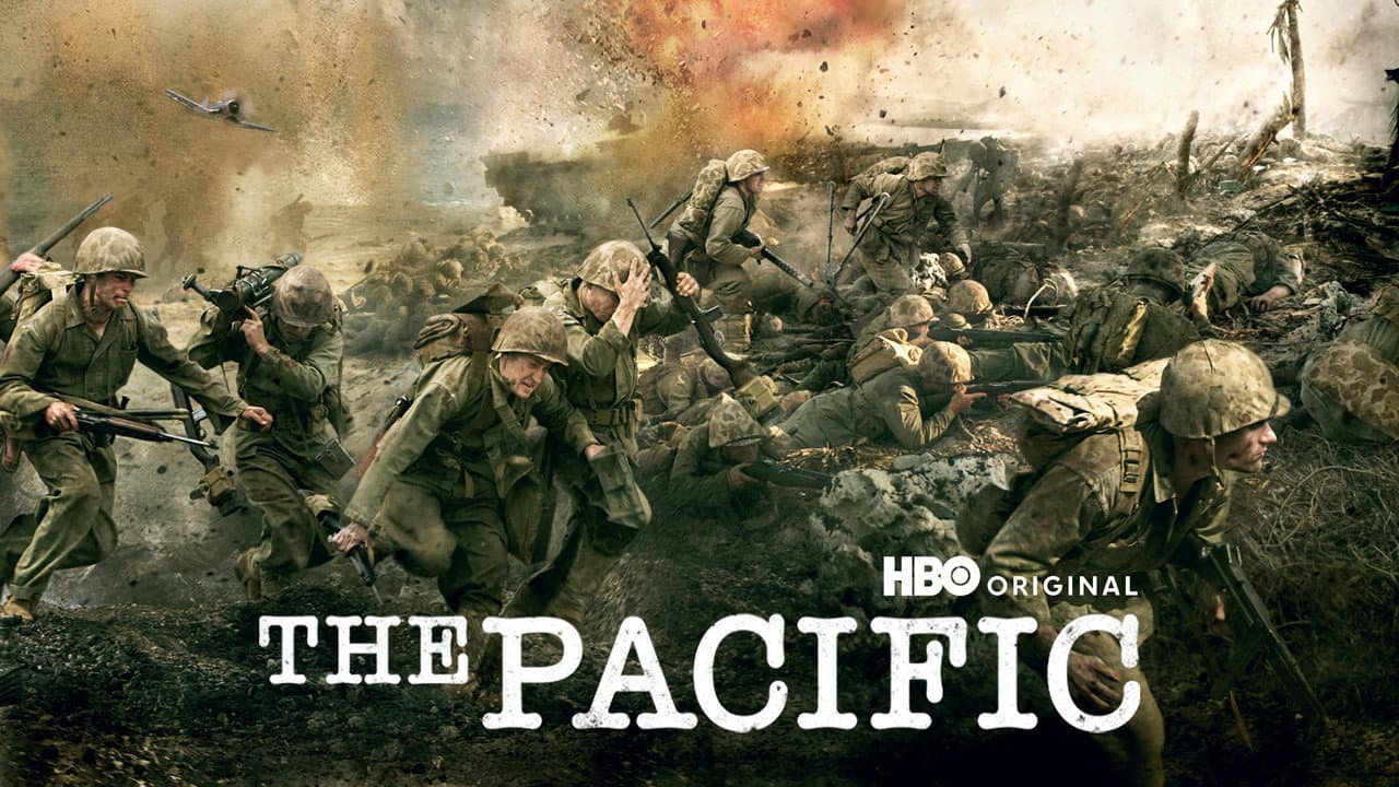 The Pacific — backdrops with title 3