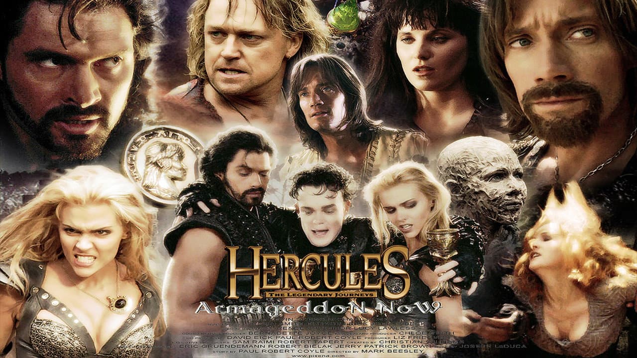 Hercules: The Legendary Journeys — backdrops with title 3