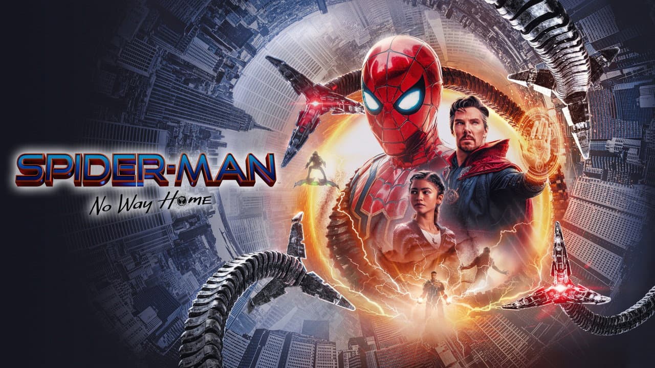 Spider-Man: No Way Home — backdrops with title 7