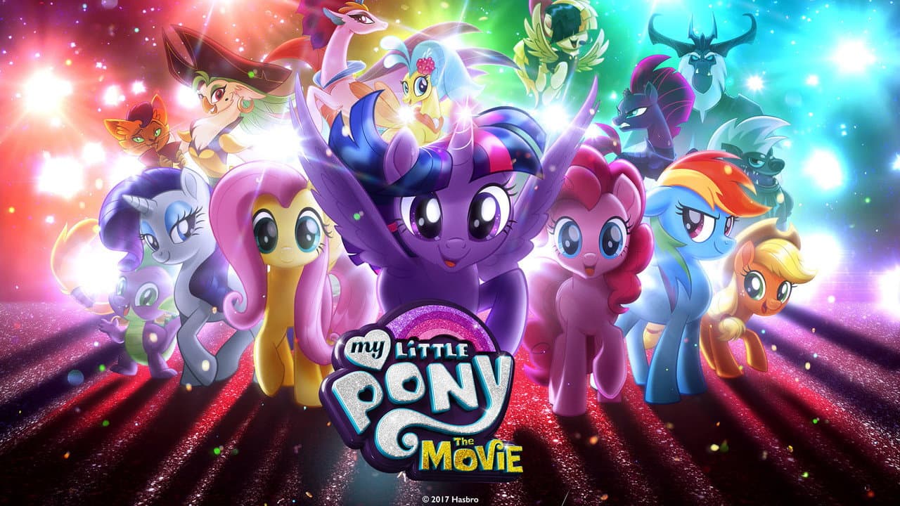 My Little Pony: The Movie — backdrops with title 4