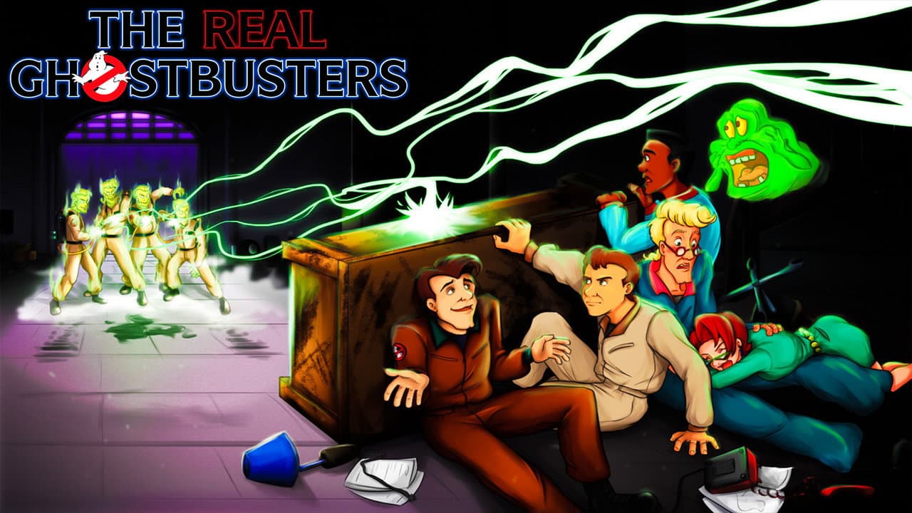 The Real Ghostbusters — backdrops with title 7
