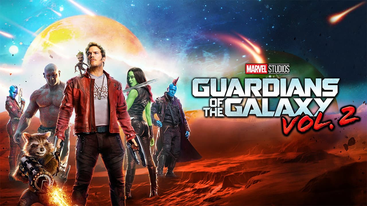 Guardians of the Galaxy Vol. 2 — backdrops with title 1