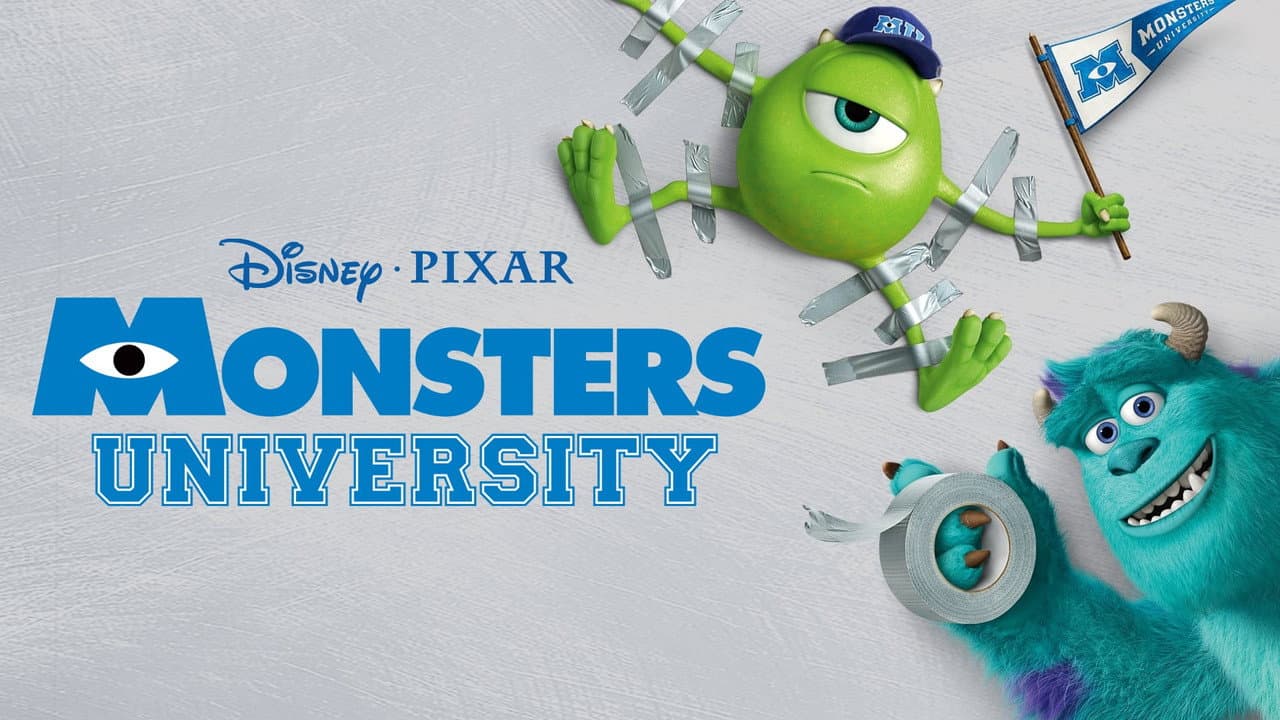 Monsters University — backdrops with title 6