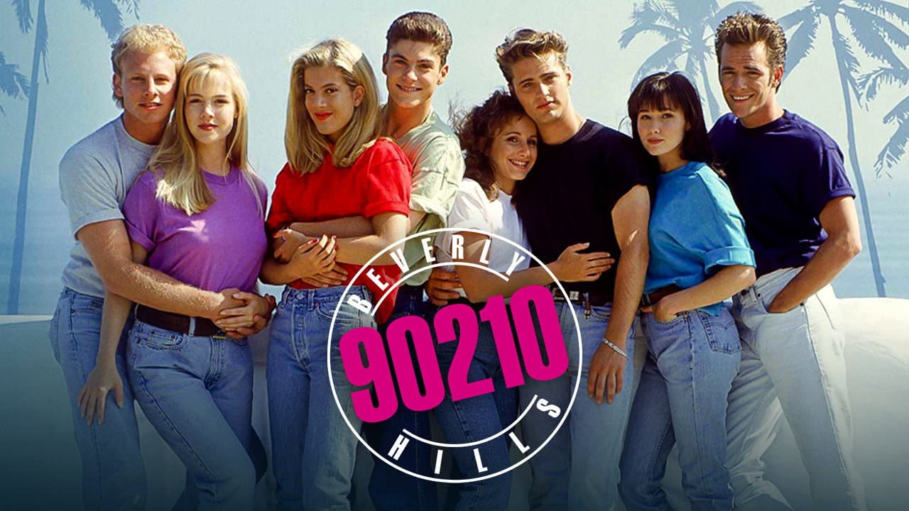 Beverly Hills, 90210 — backdrops with title 3